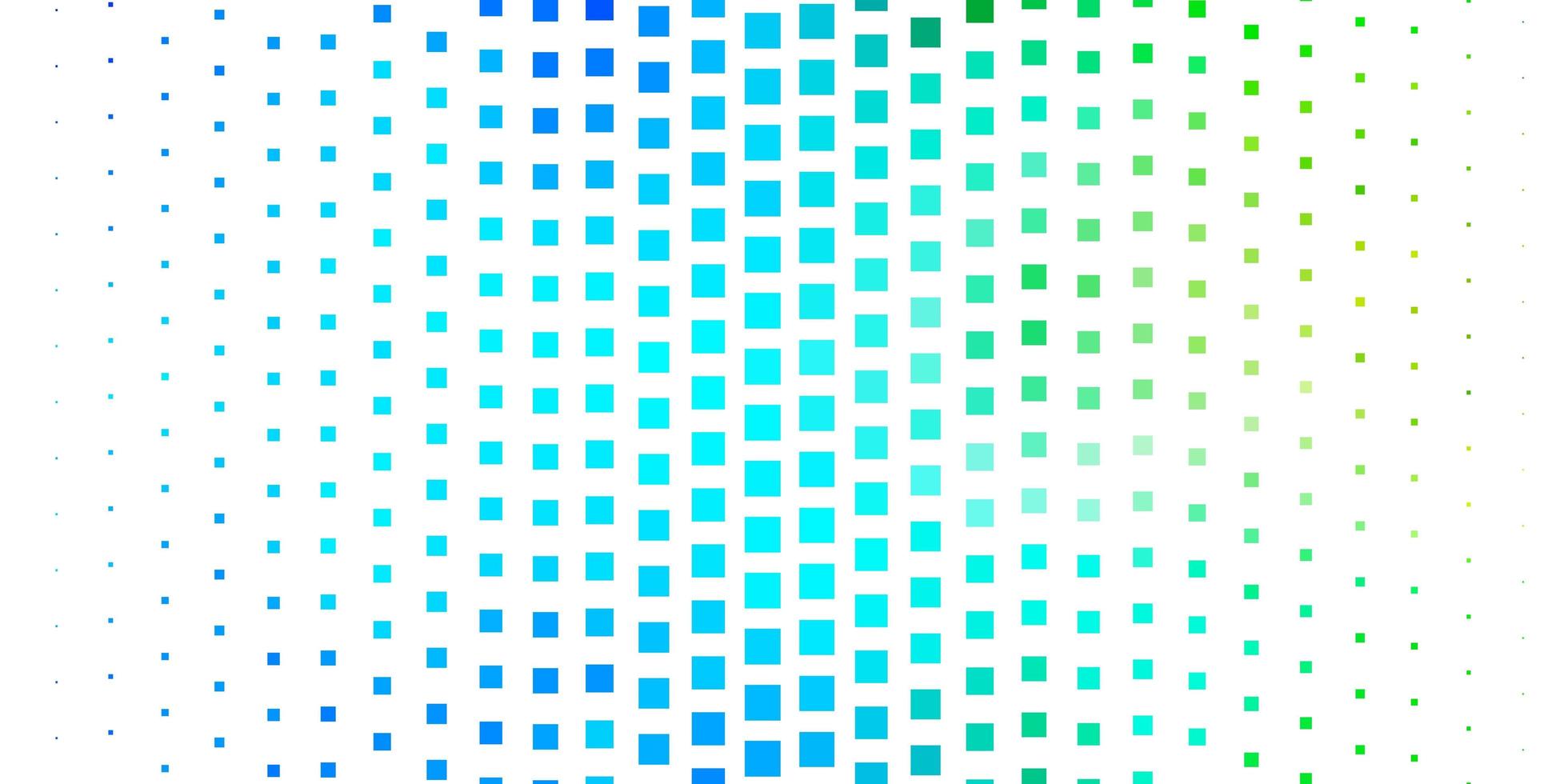 texture vettoriale verde azzurro chiaro in stile rettangolare