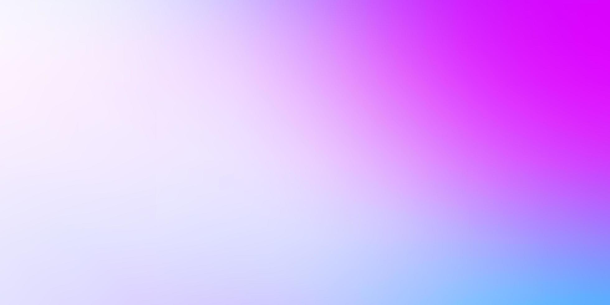 rosa chiaro blu vettore colorato sfocatura dello sfondo
