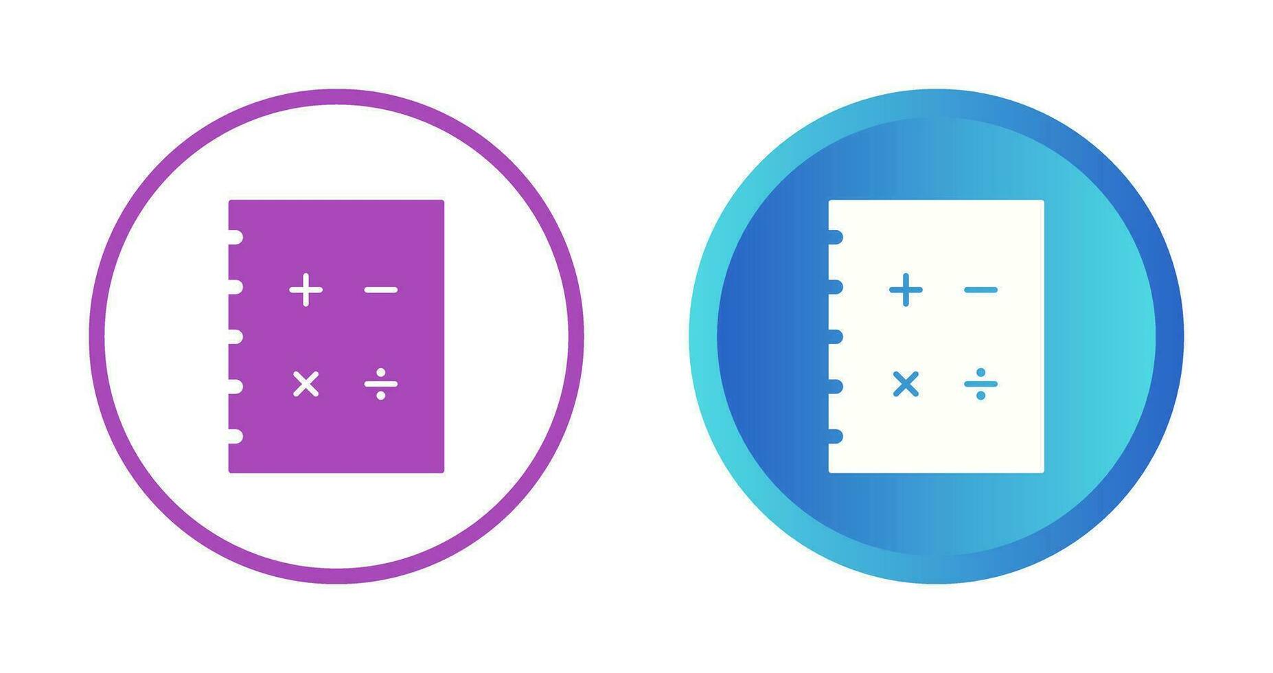 icona del vettore di matematica