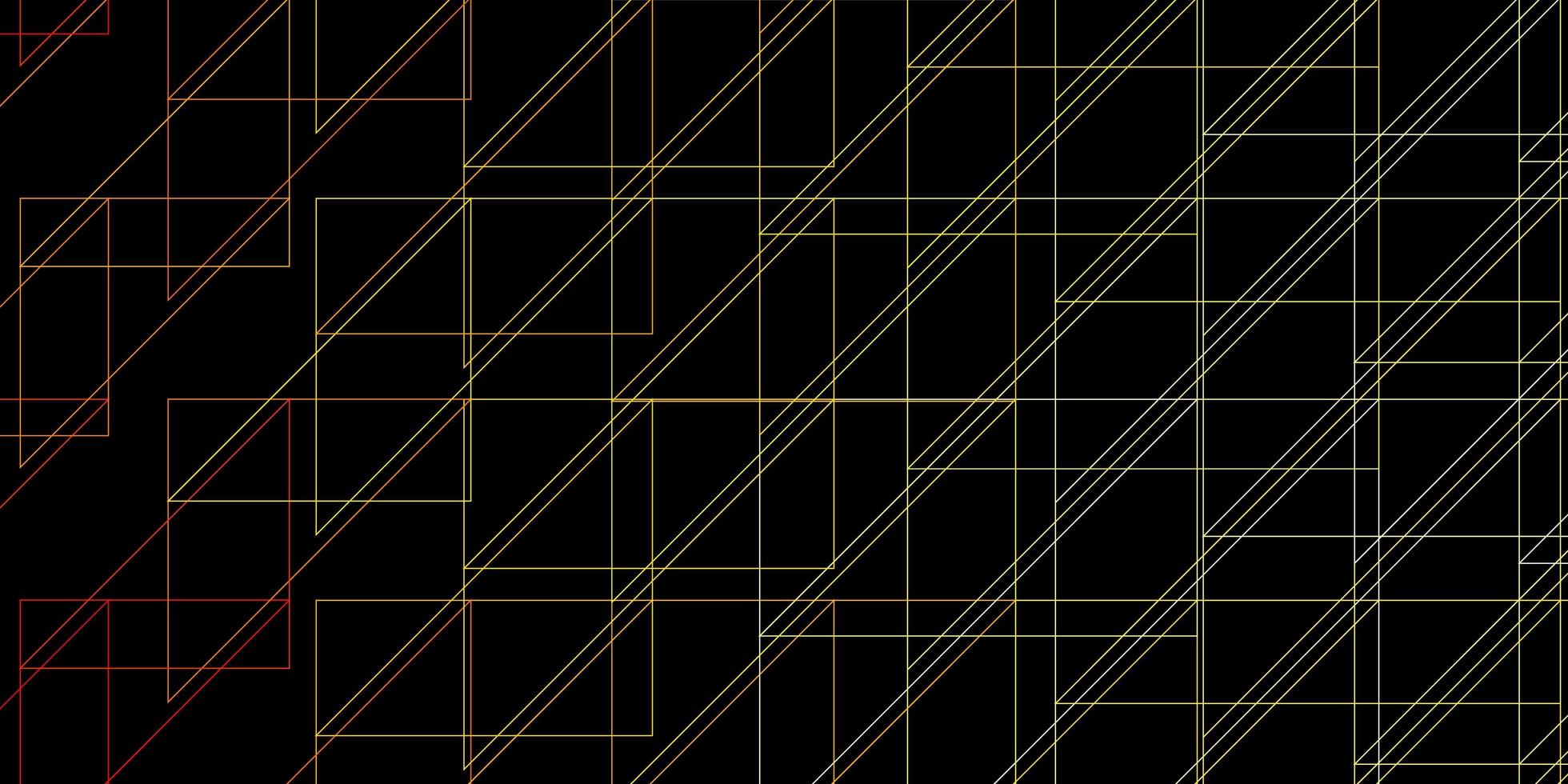 modello vettoriale arancione scuro con linee