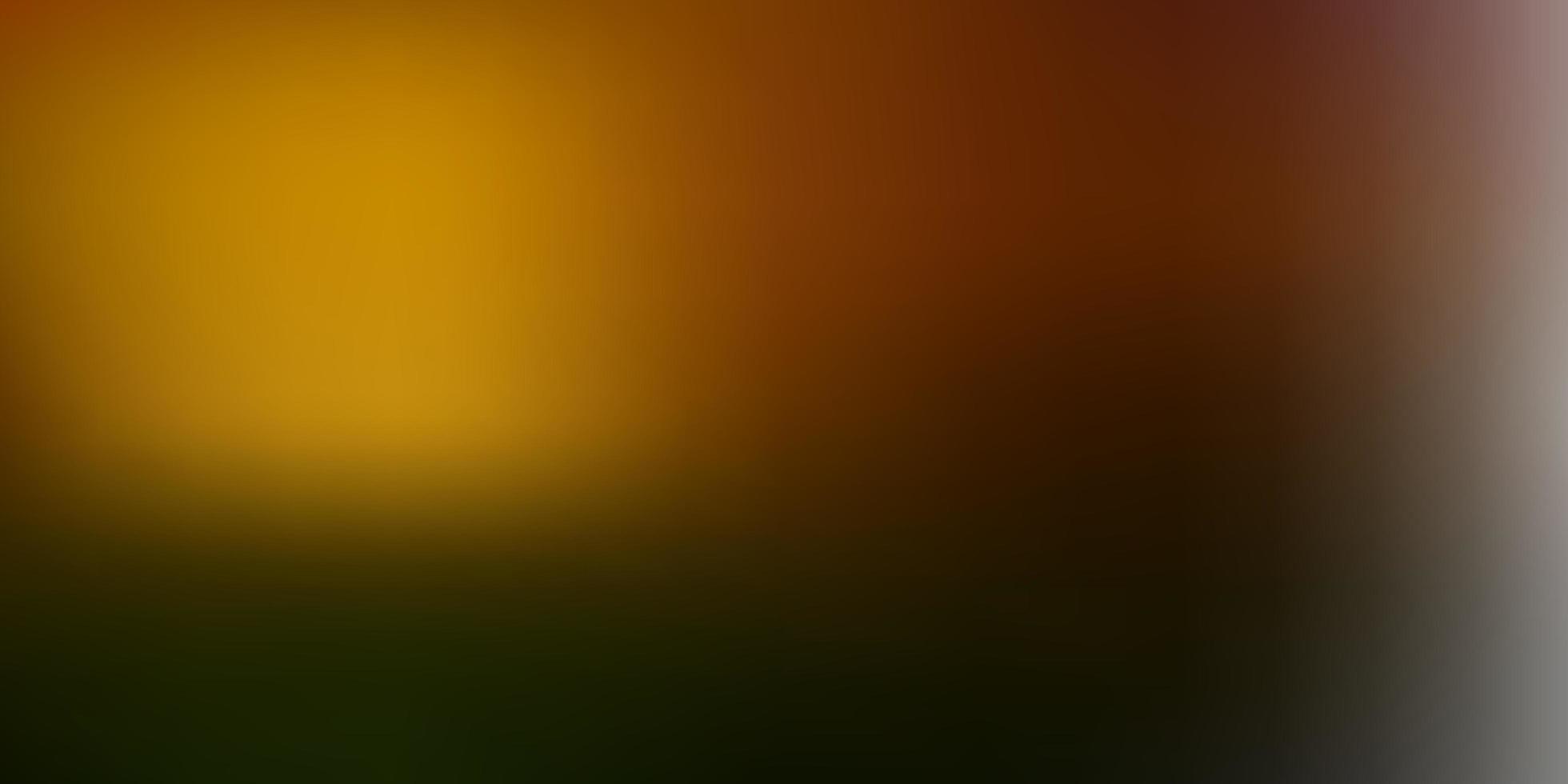 trama di sfocatura vettoriale giallo verde scuro