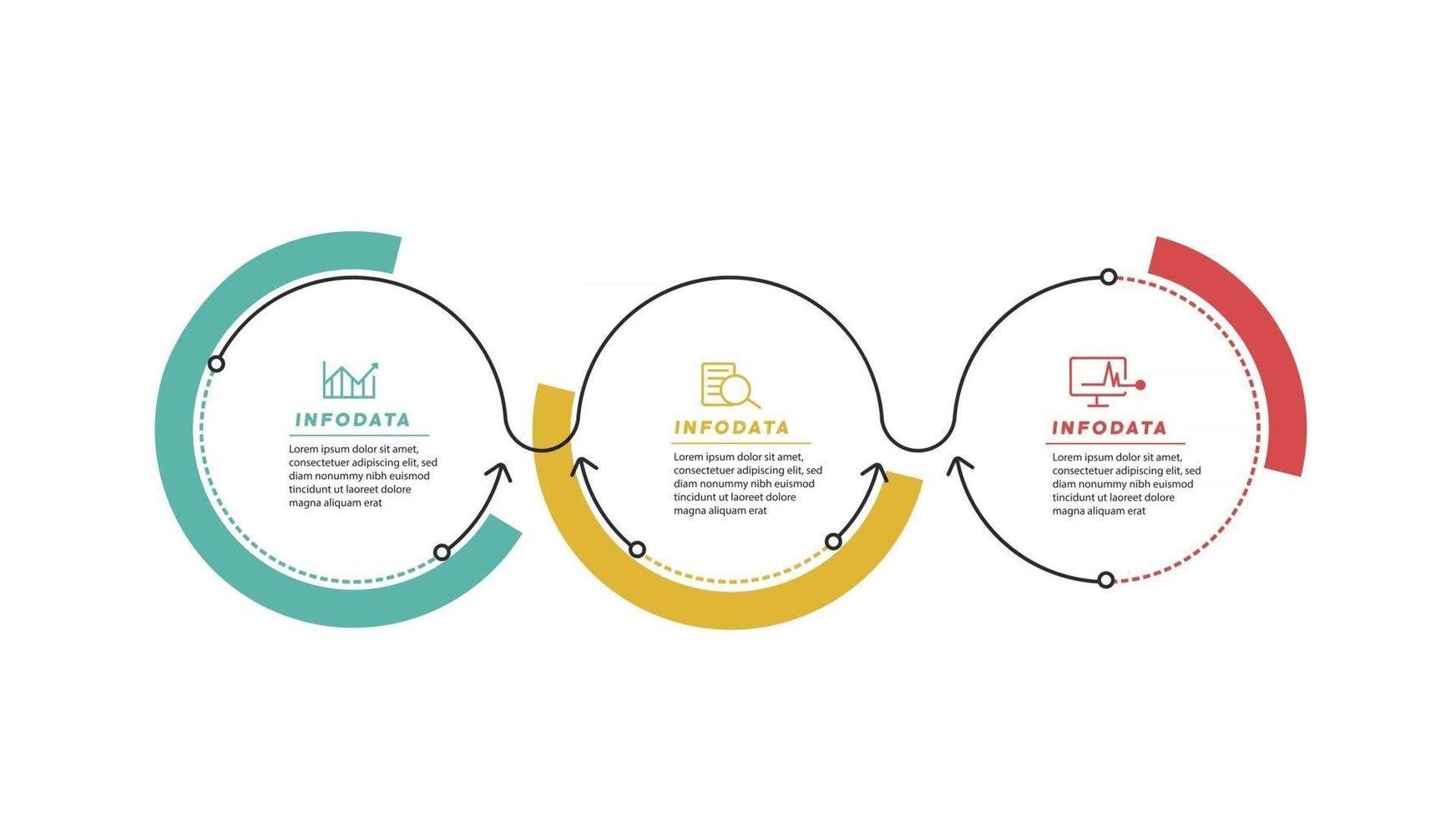 elementi di design di infografica aziendale. infochart moderno, grafico e grafici di marketing, diagrammi a barre. vettore