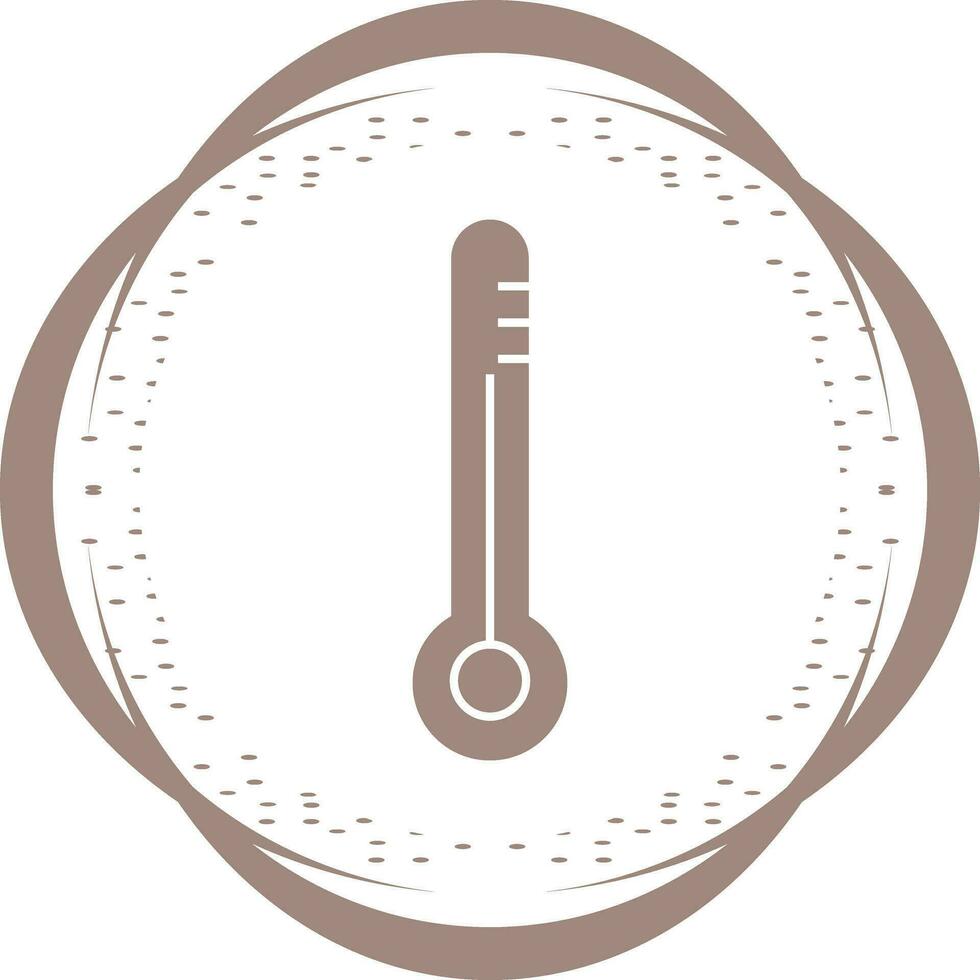 temperatura dai un'occhiata vettore icona