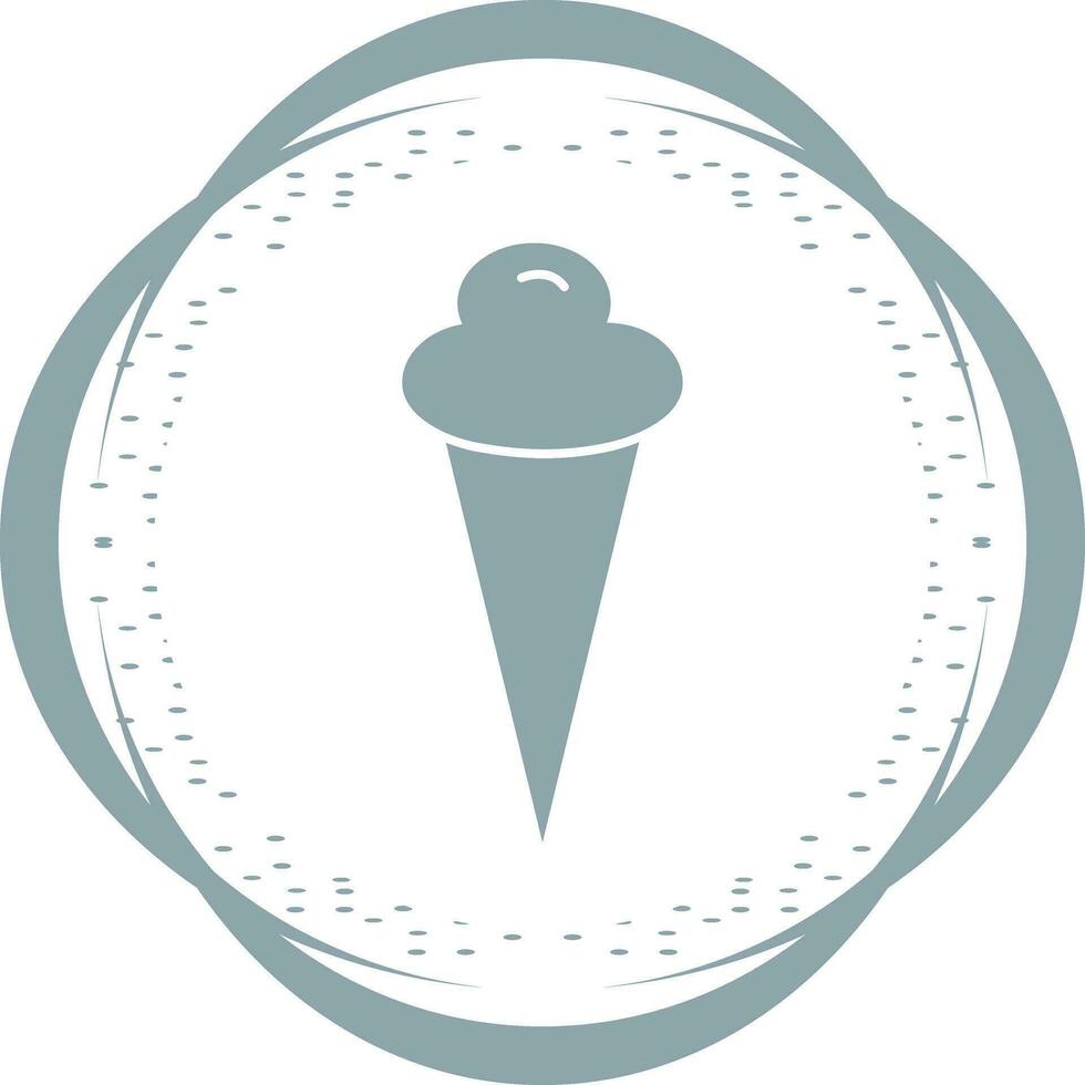 gelato cono vettore icona