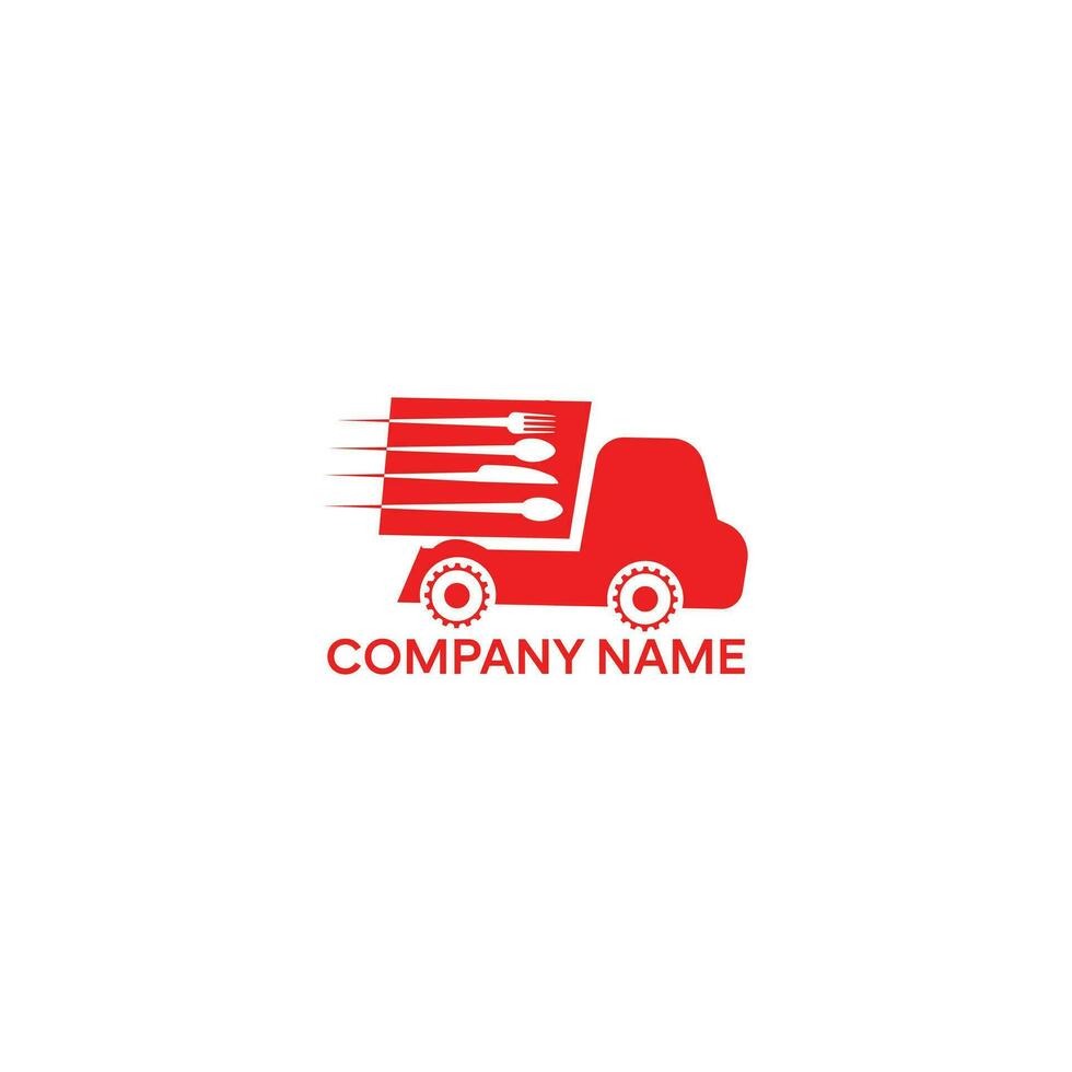 camion spedizione vettore logo design modello. consegna camion icona.