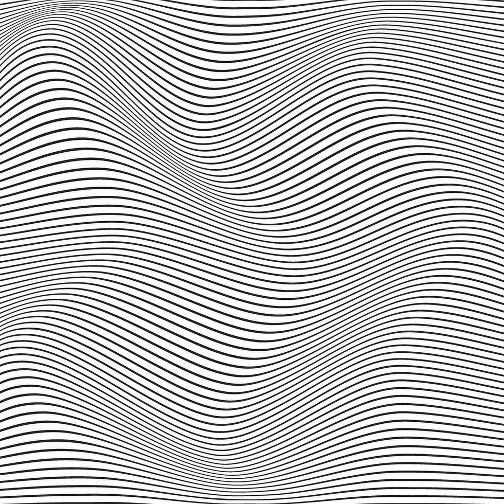 astratto geometrico nero obliquo linea onda modello, Perfetto per sfondo, sfondo vettore