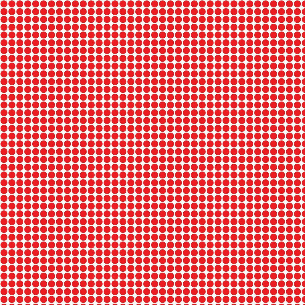 astratto geometrico rosso polka punto griglia modello, Perfetto per sfondo, sfondo vettore