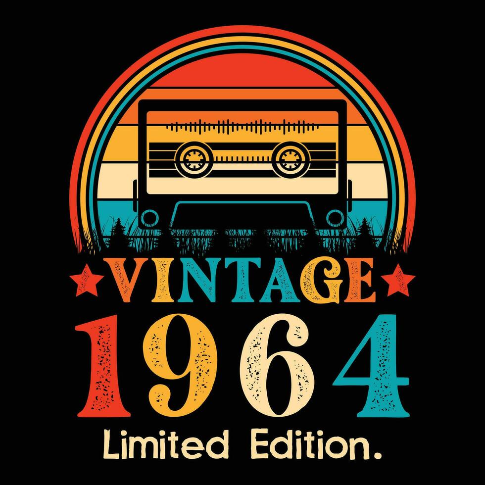 Vintage ▾ 1964 limitato edizione cassetta nastro vettore