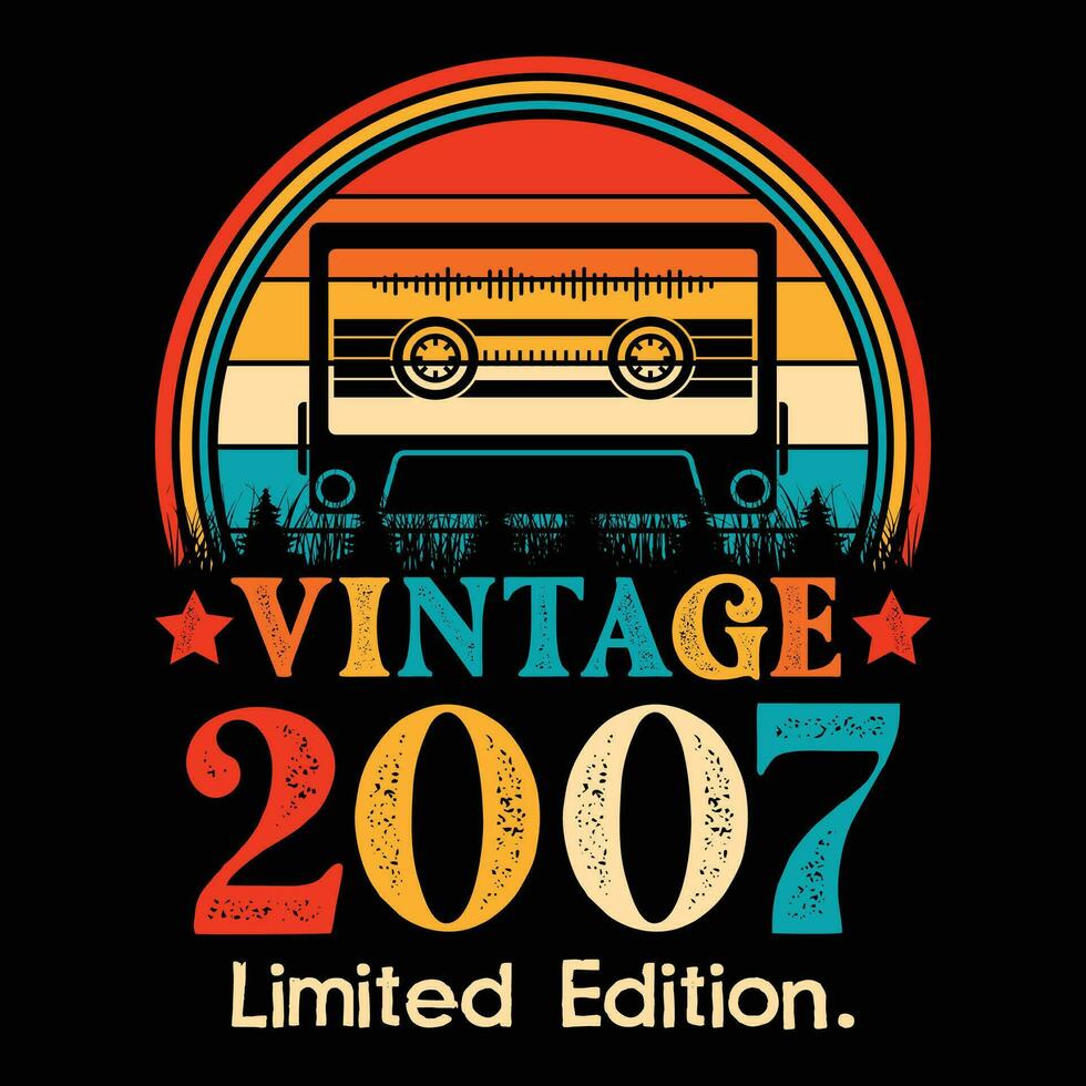 Vintage ▾ 2007 limitato edizione cassetta nastro vettore