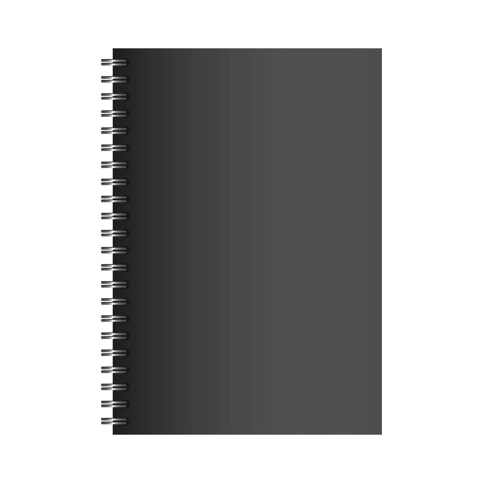 disegno vettoriale isolato mockup notebook
