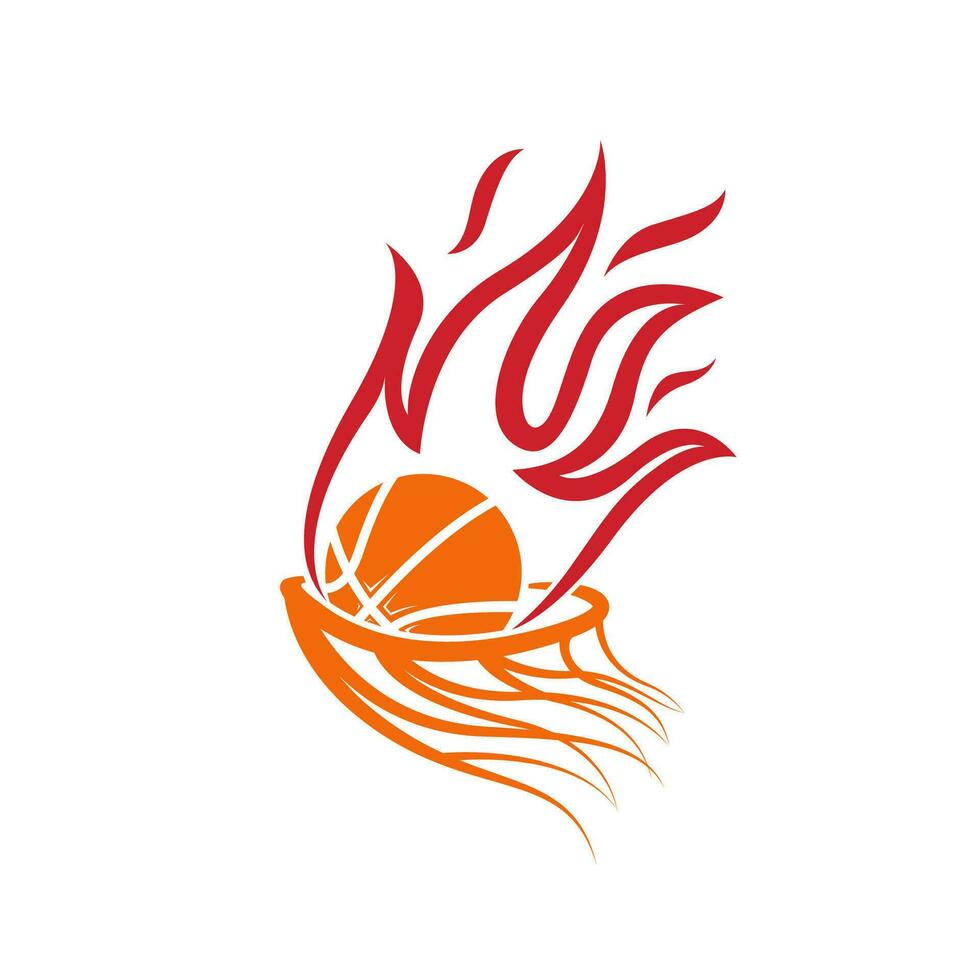 pallacanestro club logo distintivo vettore Immagine. pallacanestro club logo modello Creatore per gli sport squadra vettore