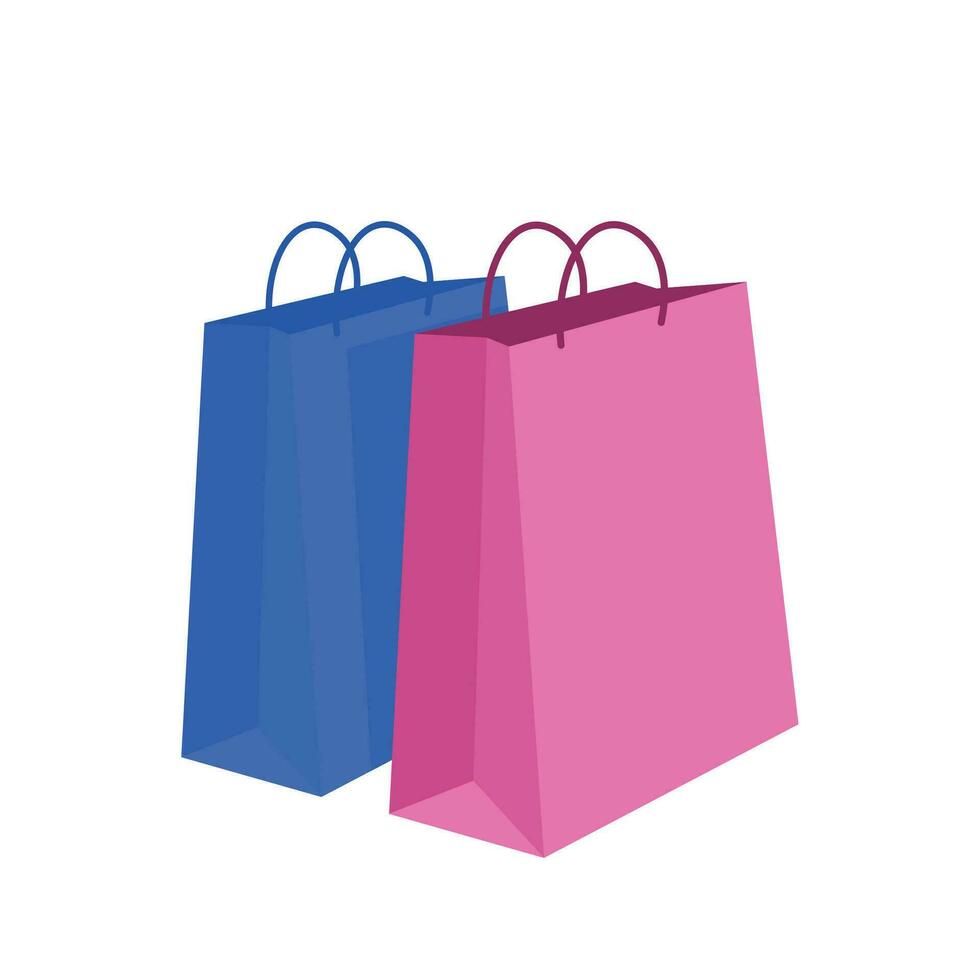 vettore shopping Borsa illustrazione vettore