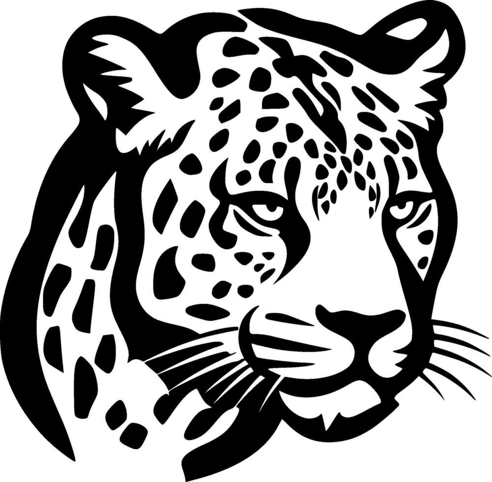 leopardo - alto qualità vettore logo - vettore illustrazione ideale per maglietta grafico