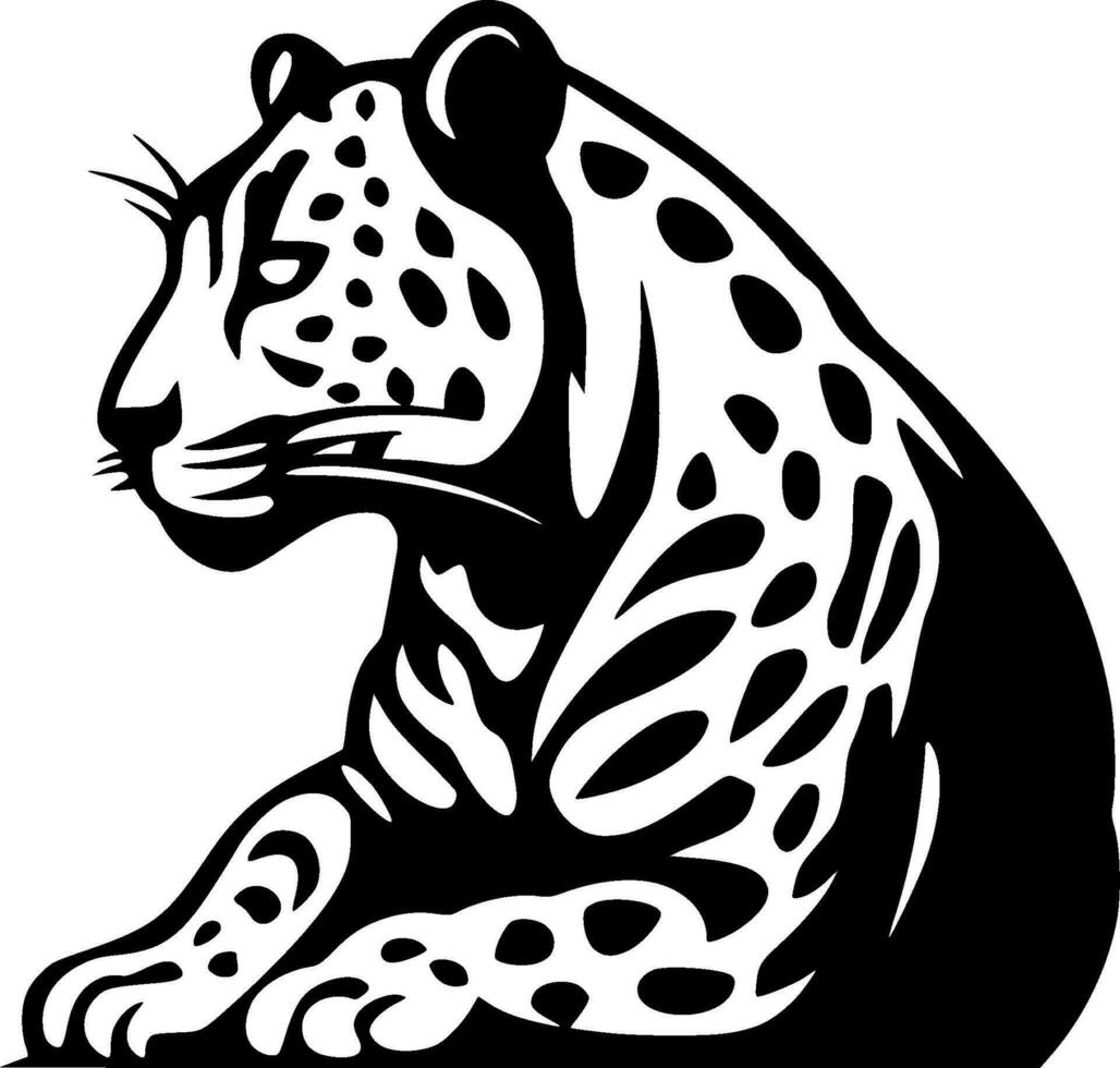 leopardo - alto qualità vettore logo - vettore illustrazione ideale per maglietta grafico