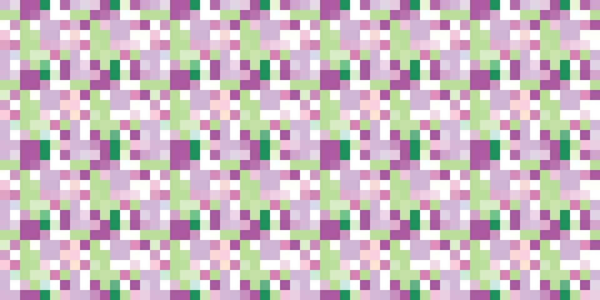 pixelated colorato vivace geometrico griglia moderno astratto pixel rumore vettore struttura, piastrella senza soluzione di continuità modello sfondo