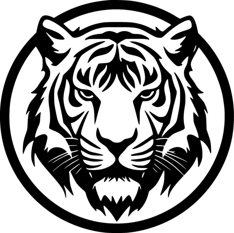 tigre - alto qualità vettore logo - vettore illustrazione ideale per maglietta grafico