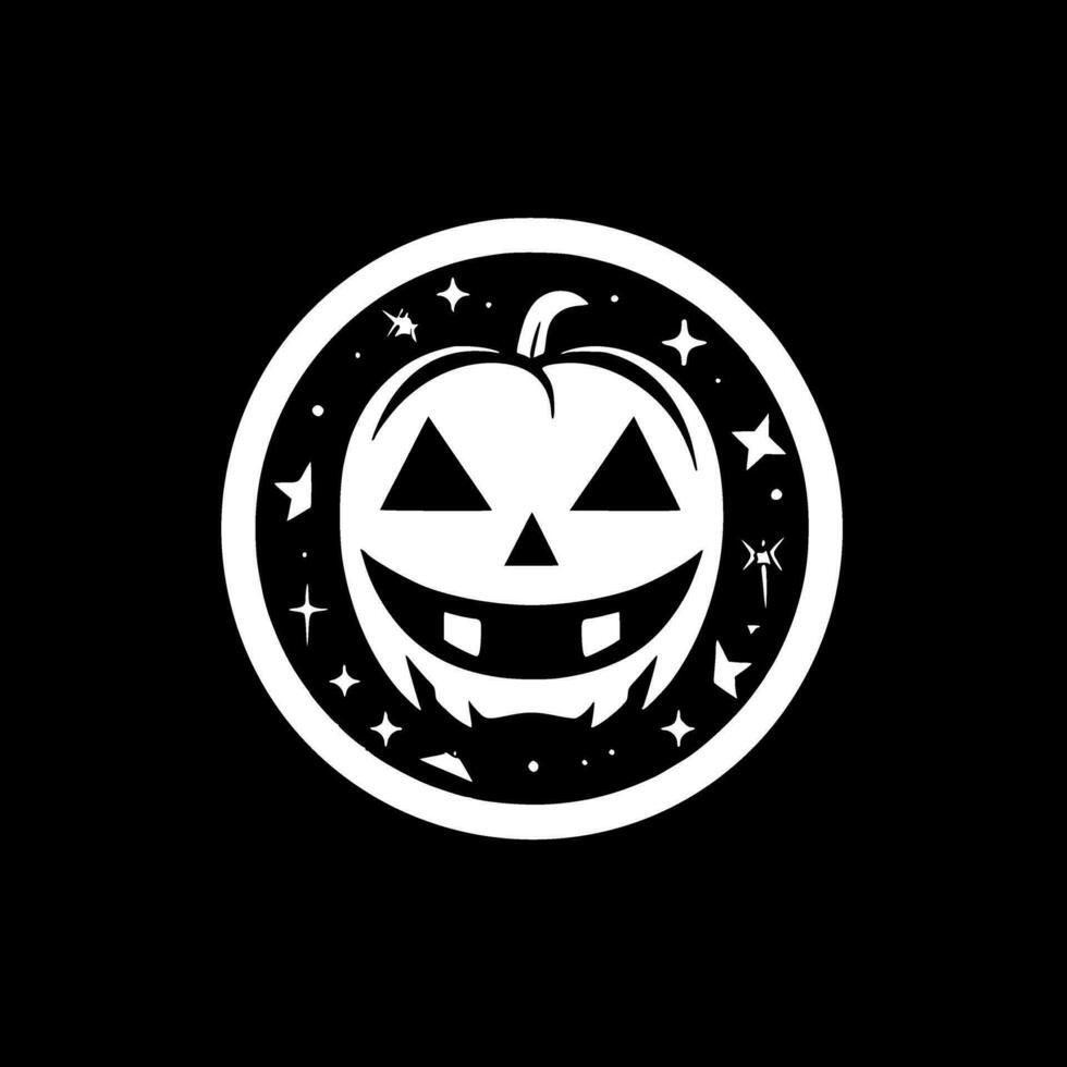 Halloween, minimalista e semplice silhouette - vettore illustrazione