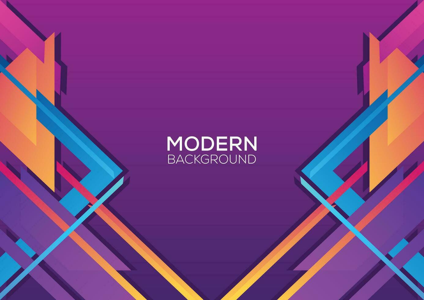 moderno geometrico pendenza colore design astratto sfondo vettore