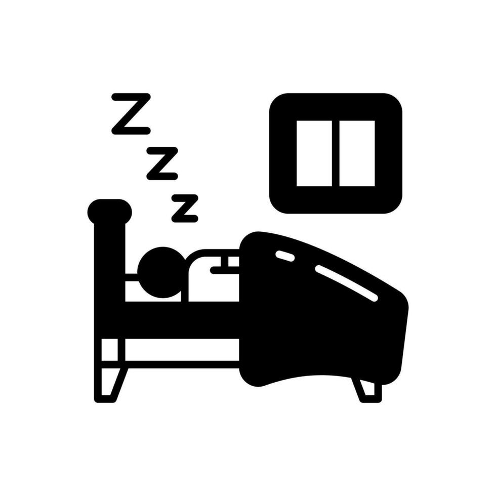 dormire bene icona nel vettore. illustrazione vettore