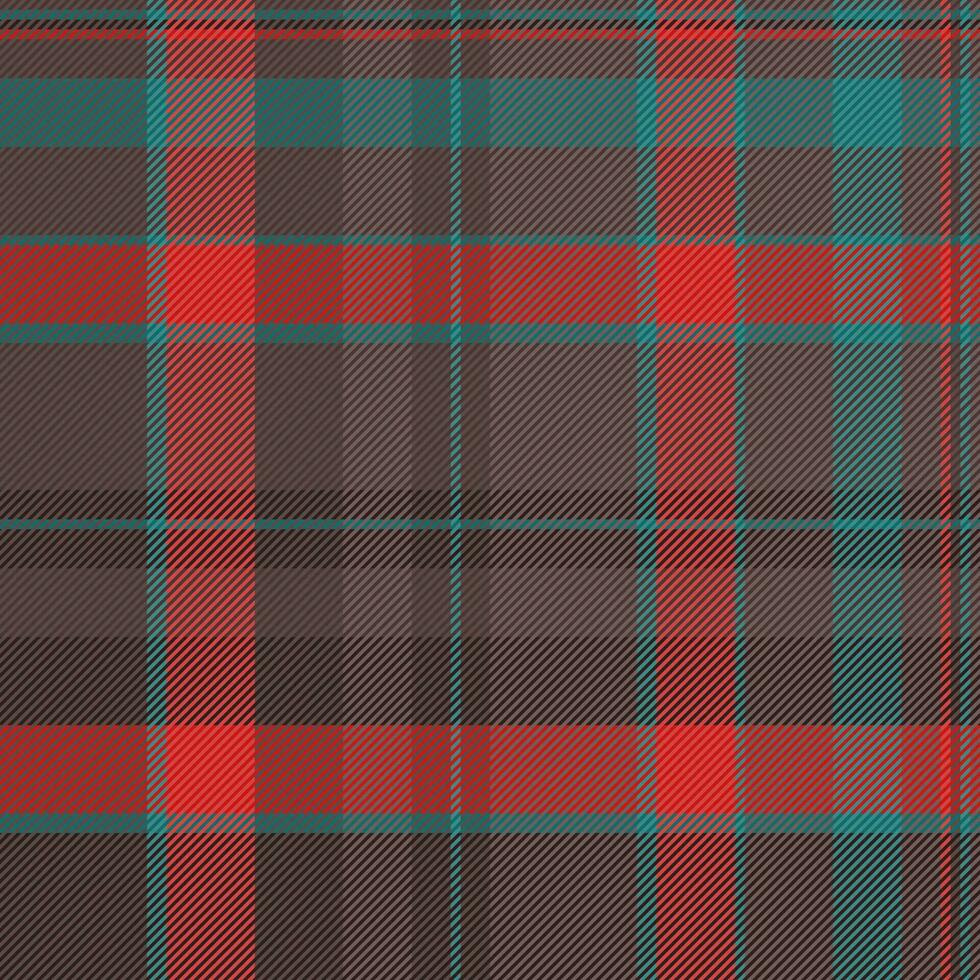 senza soluzione di continuità sfondo plaid di vettore struttura modello con un' tessuto dai un'occhiata tartan tessile.