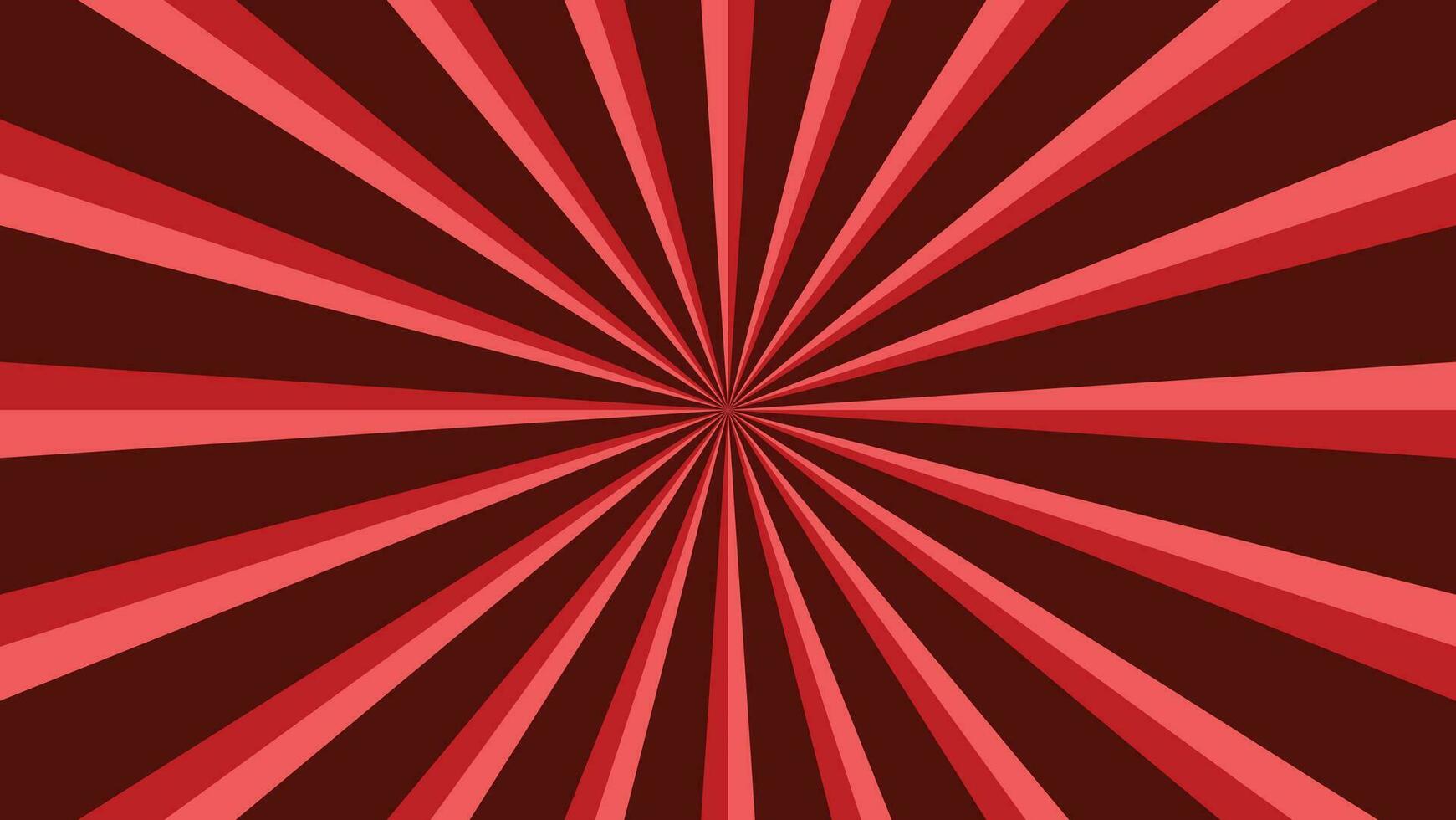 astratto sunburst rosso modello sfondo per moderno grafico design elemento. splendente raggio cartone animato con colorato per sito web bandiera sfondo e manifesto carta decorazione vettore
