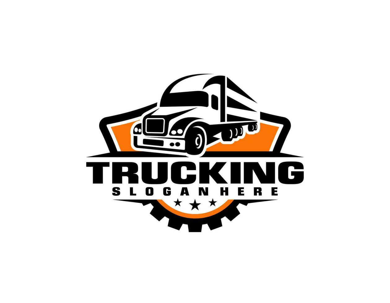 la logistica auto camion trasporto marchio di parole logo design vettore icona illustrazioni.