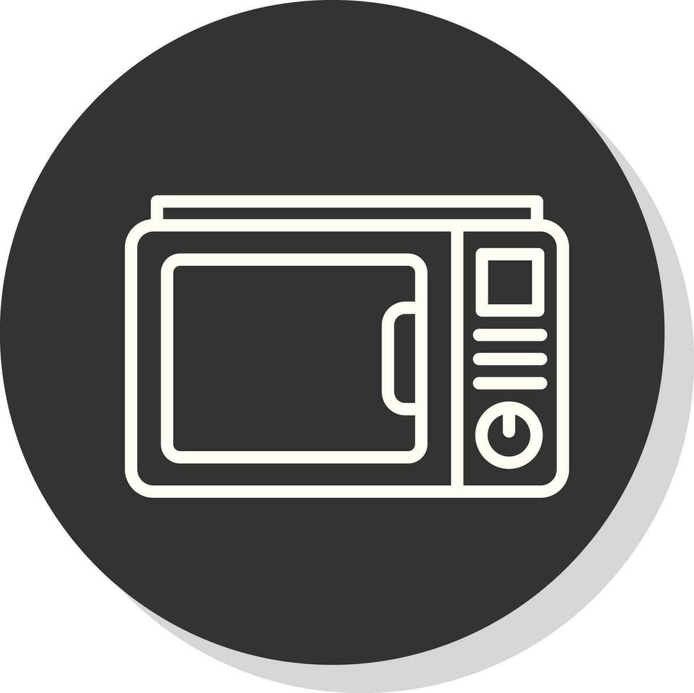 microonde vettore icona design