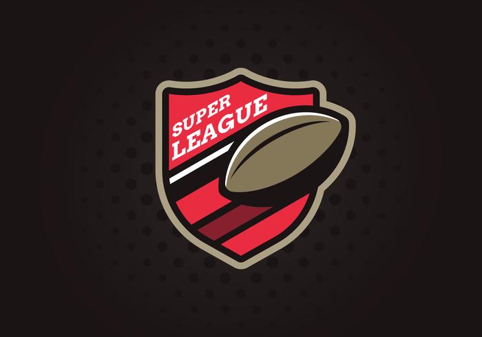 Emblema della Super League vettore