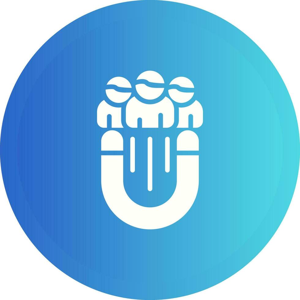 icona del vettore di coinvolgimento dell'utente