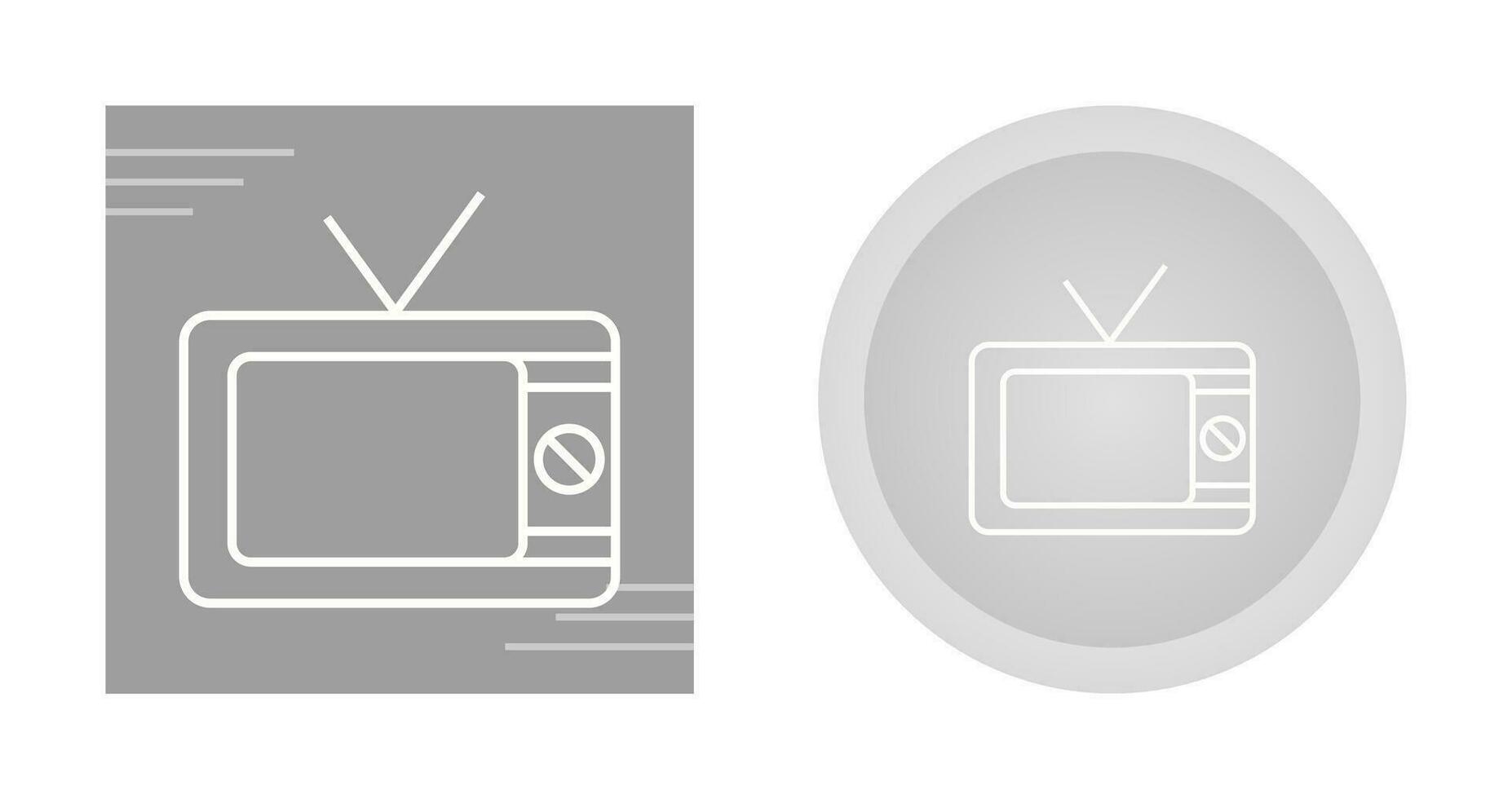 icona di vettore della televisione