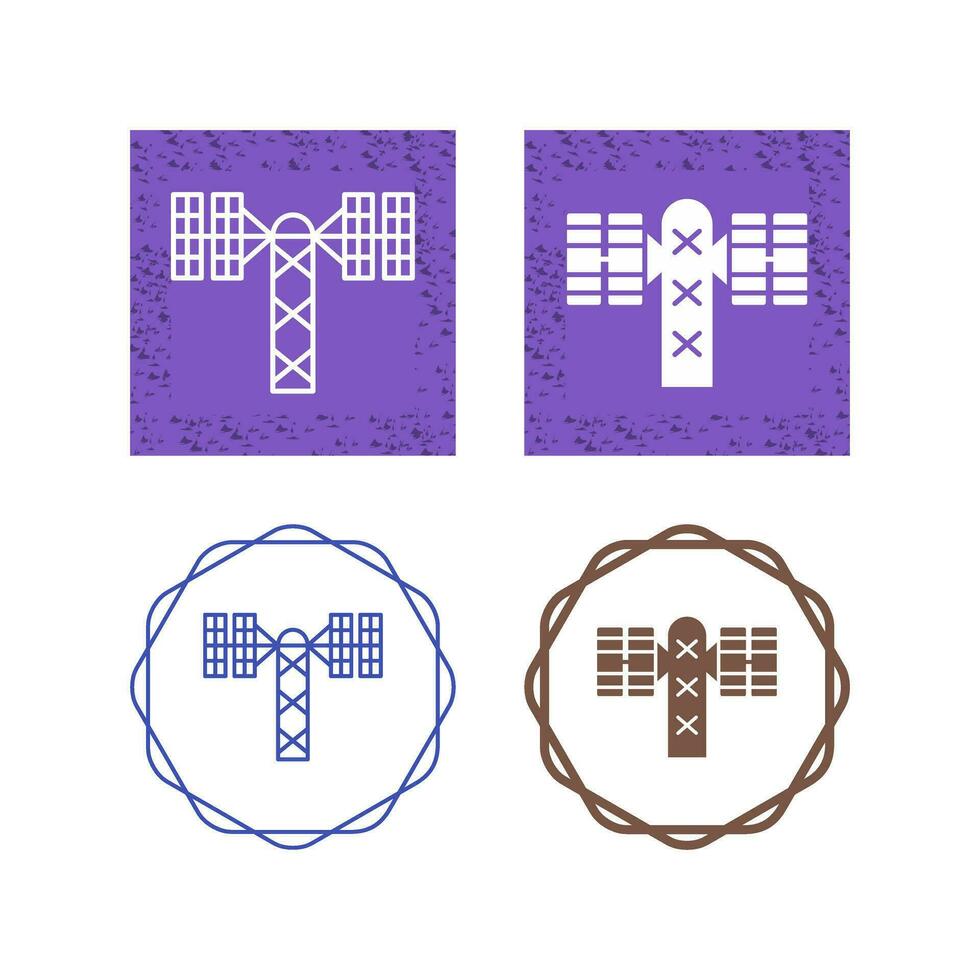 satellitare Torre vettore icona