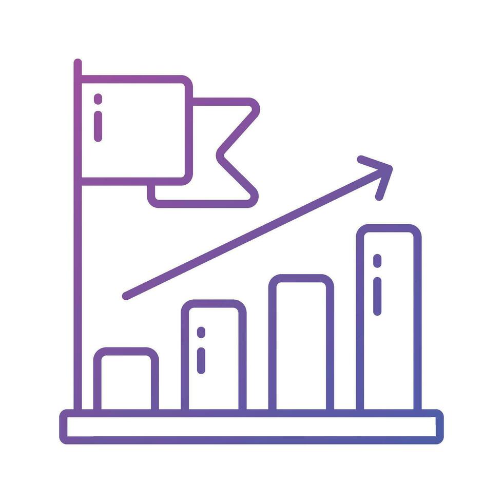 afferrare Questo modificabile vettore di crescita grafico, attività commerciale analisi icona design