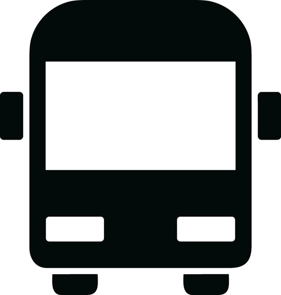 autobus mezzi di trasporto simbolo icona vettore Immagine. illustrazione di il silhouette autobus trasporto pubblico viaggio design Immagine. eps 10