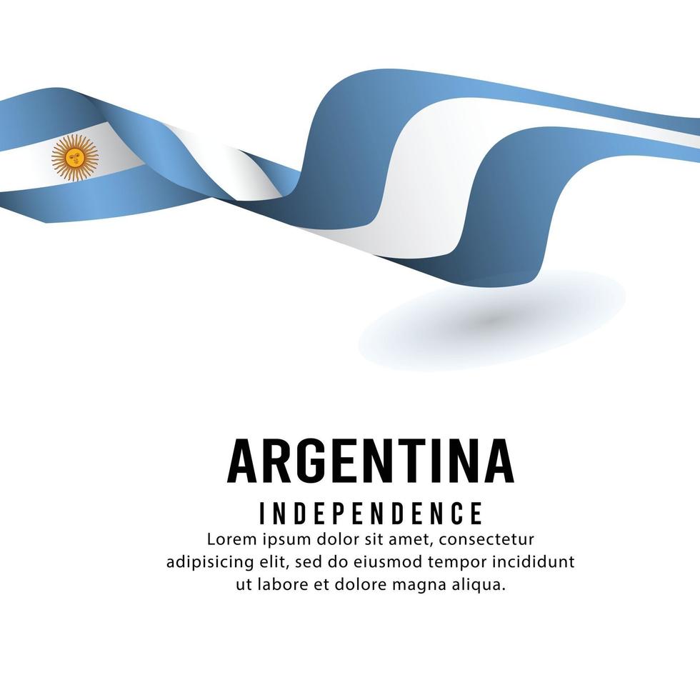 giorno dell'indipendenza argentina-07 vettore