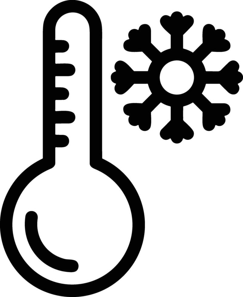 termometro medicina icona simbolo Immagine vettore. illustrazione di il temperatura freddo e caldo misurare attrezzo design immagine.eps 10 vettore