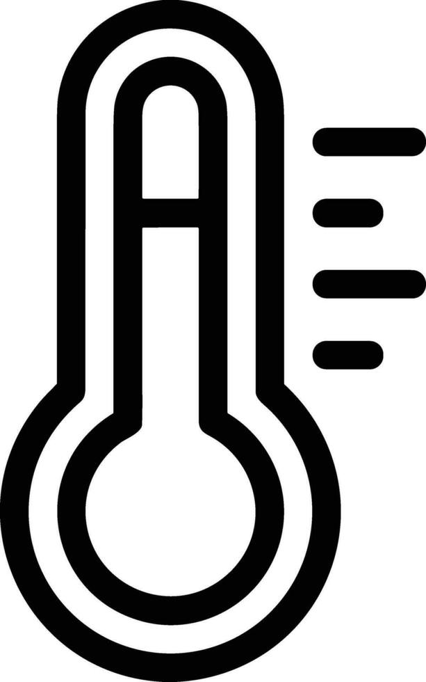 termometro medicina icona simbolo Immagine vettore. illustrazione di il temperatura freddo e caldo misurare attrezzo design immagine.eps 10 vettore