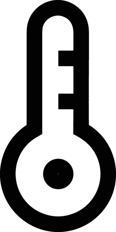 termometro medicina icona simbolo Immagine vettore. illustrazione di il temperatura freddo e caldo misurare attrezzo design immagine.eps 10 vettore