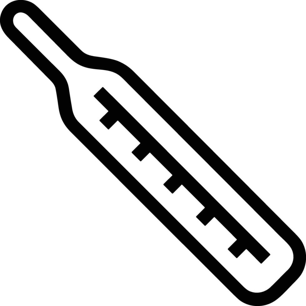 termometro medicina icona simbolo Immagine vettore. illustrazione di il temperatura freddo e caldo misurare attrezzo design immagine.eps 10 vettore