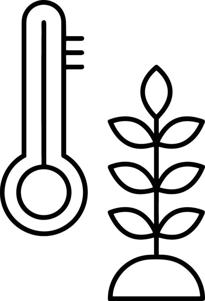 termometro medicina icona simbolo Immagine vettore. illustrazione di il temperatura freddo e caldo misurare attrezzo design immagine.eps 10 vettore