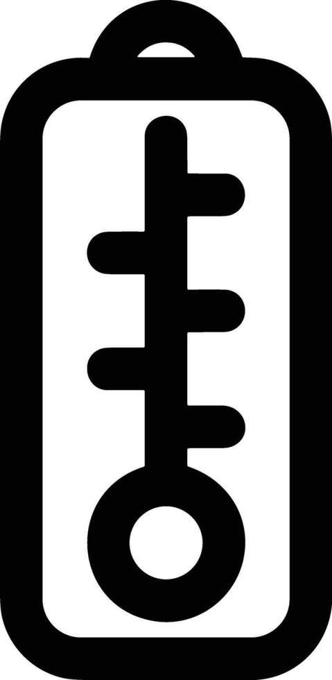 termometro medicina icona simbolo Immagine vettore. illustrazione di il temperatura freddo e caldo misurare attrezzo design immagine.eps 10 vettore