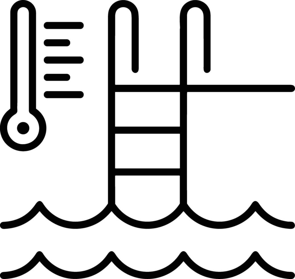 termometro medicina icona simbolo Immagine vettore. illustrazione di il temperatura freddo e caldo misurare attrezzo design immagine.eps 10 vettore