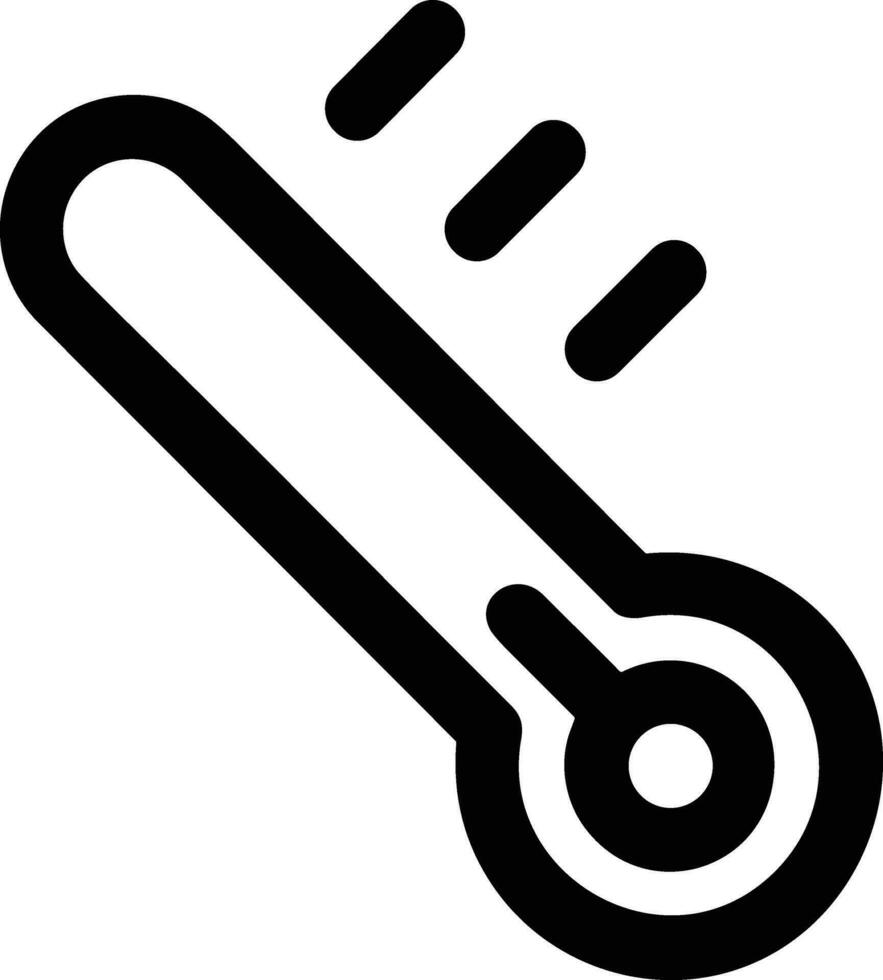 termometro medicina icona simbolo Immagine vettore. illustrazione di il temperatura freddo e caldo misurare attrezzo design immagine.eps 10 vettore