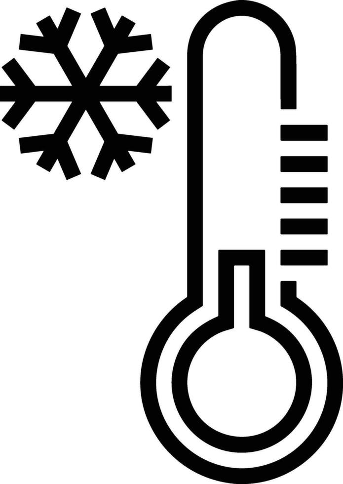 termometro medicina icona simbolo Immagine vettore. illustrazione di il temperatura freddo e caldo misurare attrezzo design immagine.eps 10 vettore