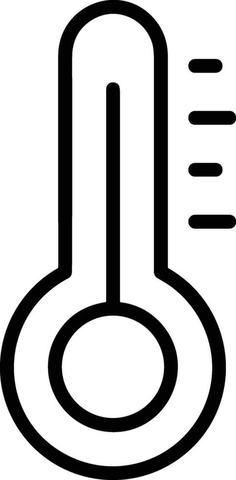 termometro medicina icona simbolo Immagine vettore. illustrazione di il temperatura freddo e caldo misurare attrezzo design immagine.eps 10 vettore