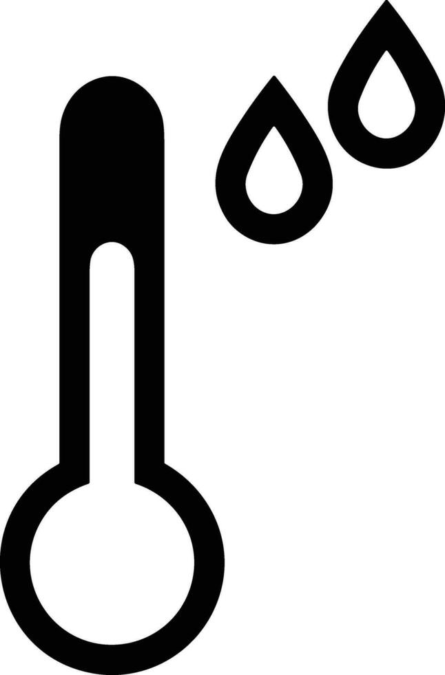 termometro medicina icona simbolo Immagine vettore. illustrazione di il temperatura freddo e caldo misurare attrezzo design immagine.eps 10 vettore