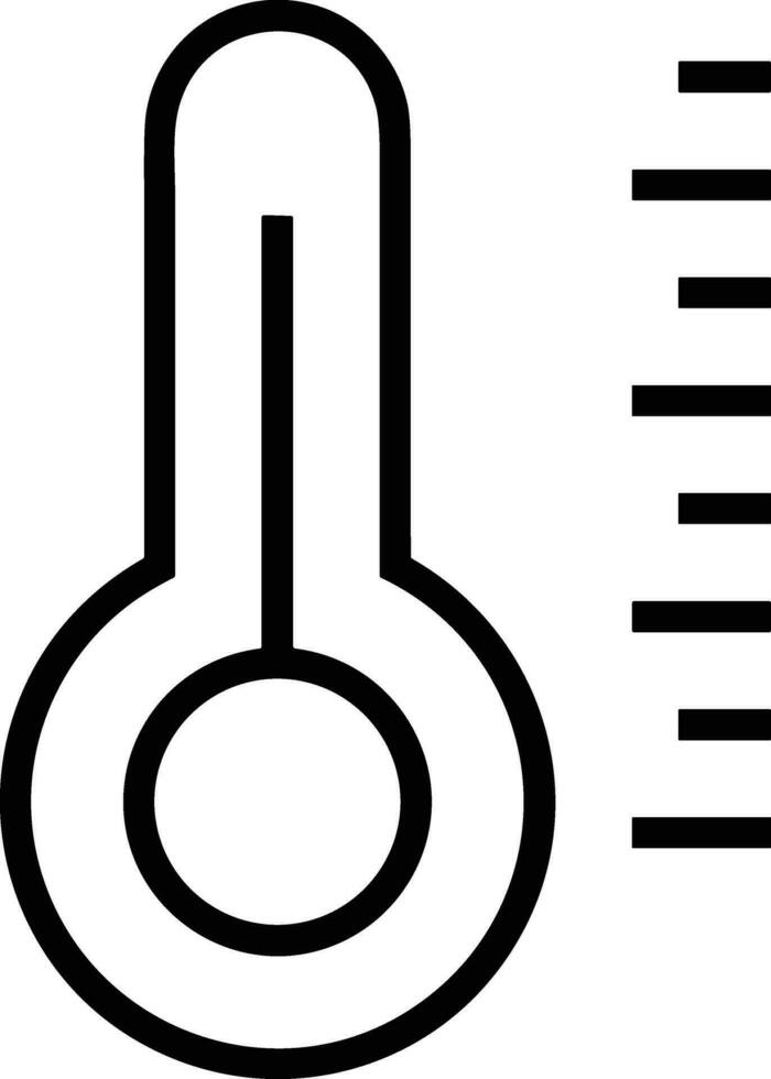 termometro medicina icona simbolo Immagine vettore. illustrazione di il temperatura freddo e caldo misurare attrezzo design immagine.eps 10 vettore