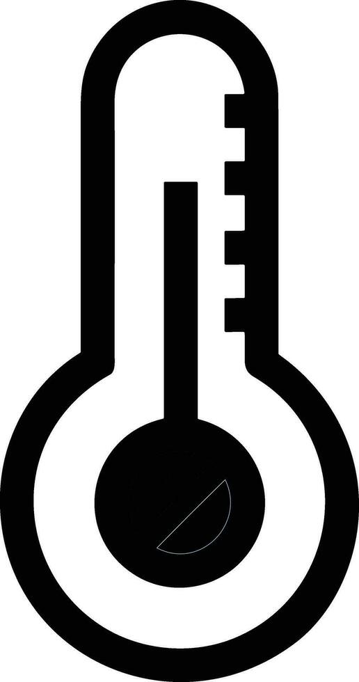 termometro medicina icona simbolo Immagine vettore. illustrazione di il temperatura freddo e caldo misurare attrezzo design immagine.eps 10 vettore