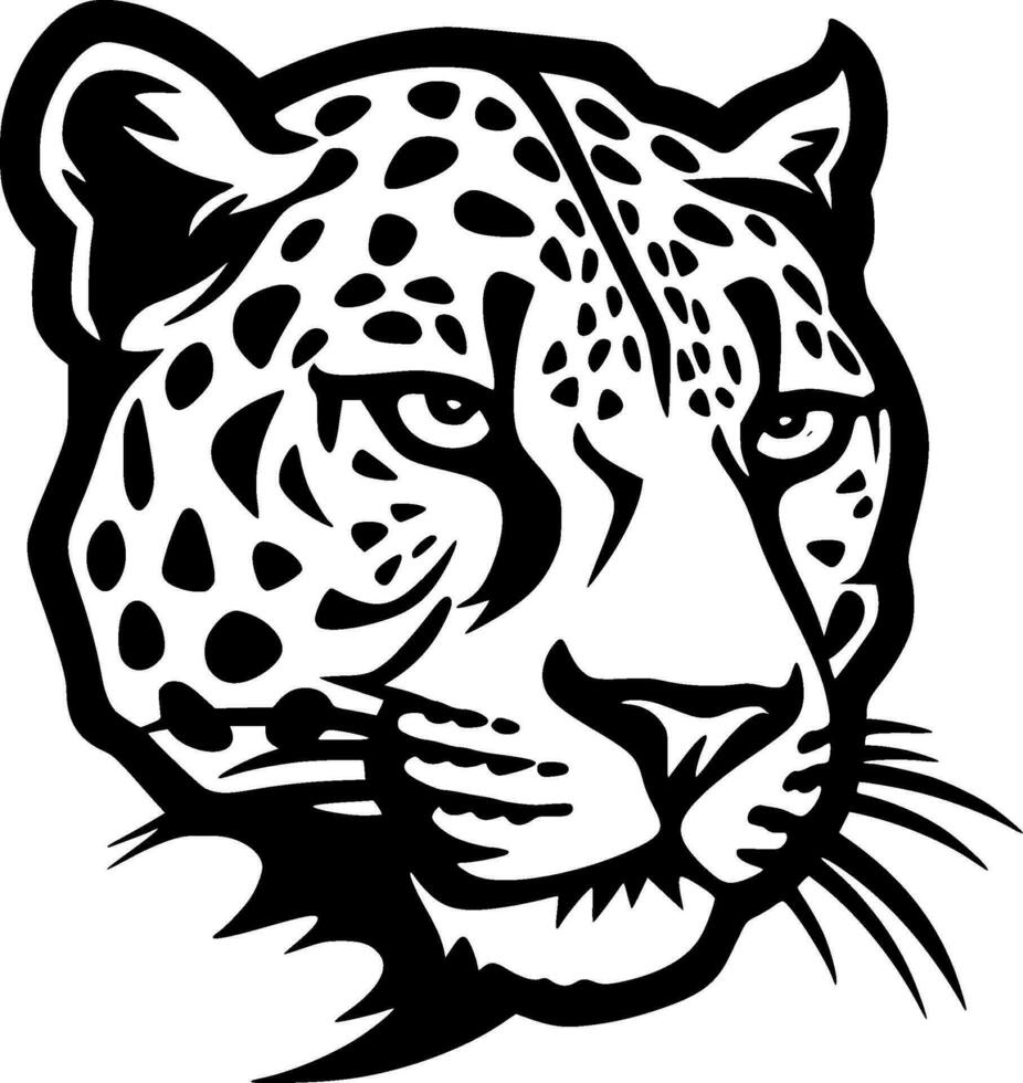 leopardo - alto qualità vettore logo - vettore illustrazione ideale per maglietta grafico