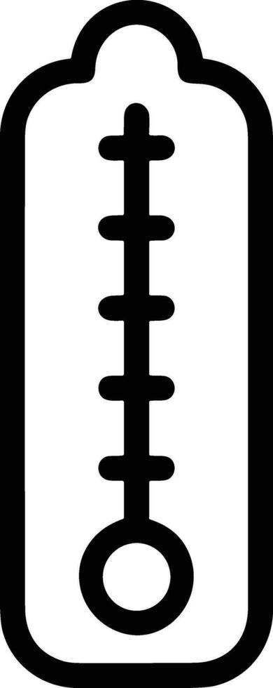 termometro medicina icona simbolo Immagine vettore. illustrazione di il temperatura freddo e caldo misurare attrezzo design immagine.eps 10 vettore