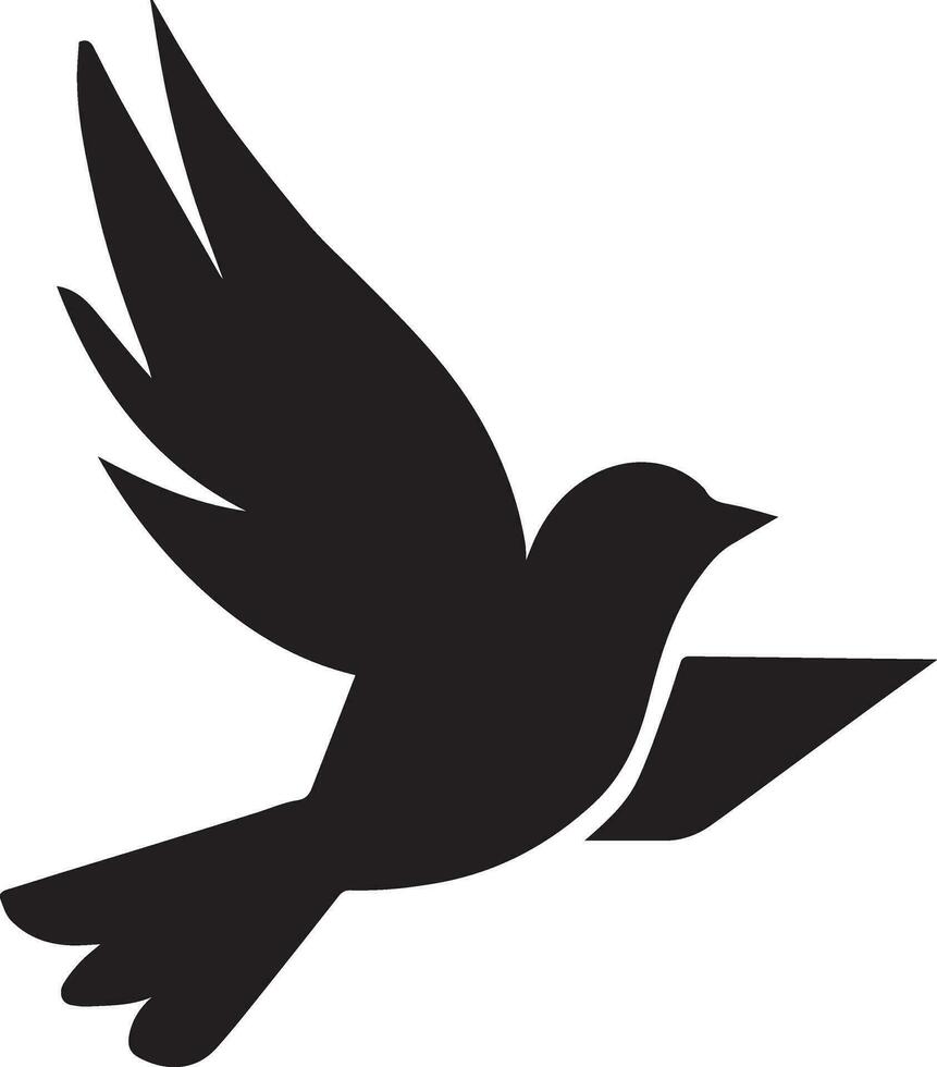 uccello logo concetto vettore silhouette illustrazione
